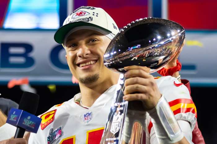 Kansas City Chiefs quarterback Patrick Mahomes
